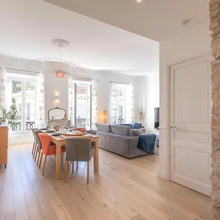 #17 Gioffredo 3 Chbres Air Conditioning 5mins Vieux Niceport
