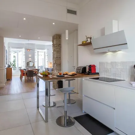 Apartment #17 Gioffredo 3 Chbres Air Conditioning 5mins Vieux Niceport *