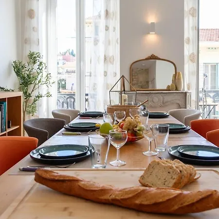 #17 Gioffredo 3 Chbres Air Conditioning 5mins Vieux Niceport Apartment *
